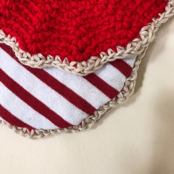 Crochet Pot Holders, Affordable Valentine Day Gift Set, Farmhouse Pot Holders - Picture 10 of 15